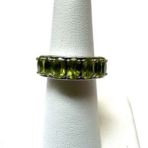 Generations 1912 Sterling Silver Gold Peridot Ring